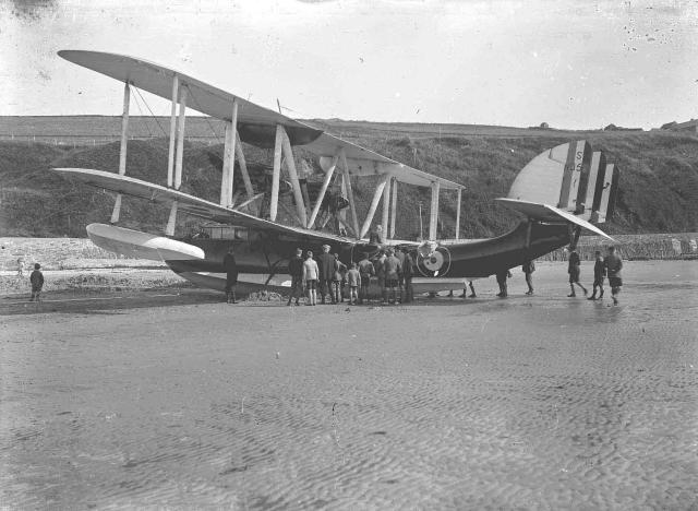A seaplane at Scapa