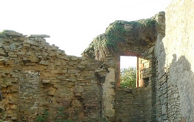 Remains of 'castle' off Main Street