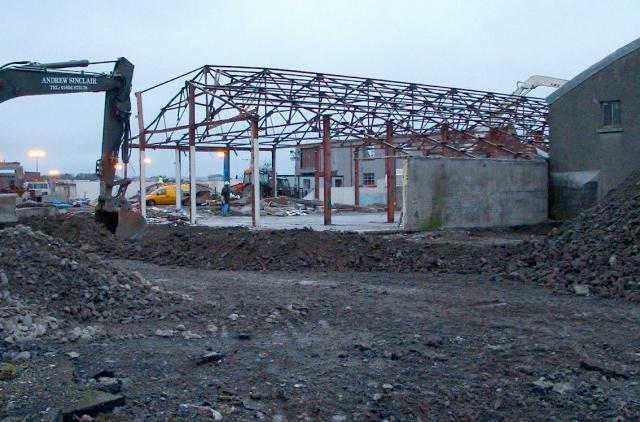 Demolition of St Clair's Emporium