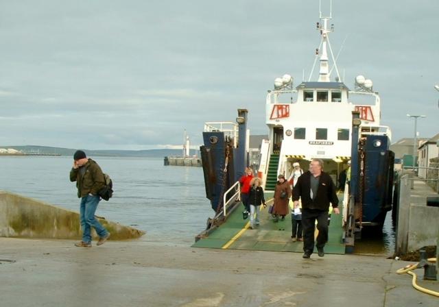 Arrival of the Shapinsay