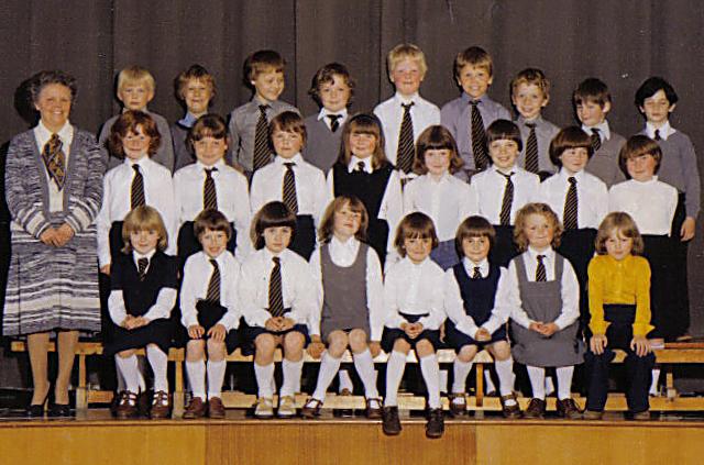 Papdale Primary School, Kirkwall, 1979 class