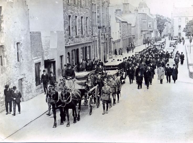 Funeral procession on Broad Street