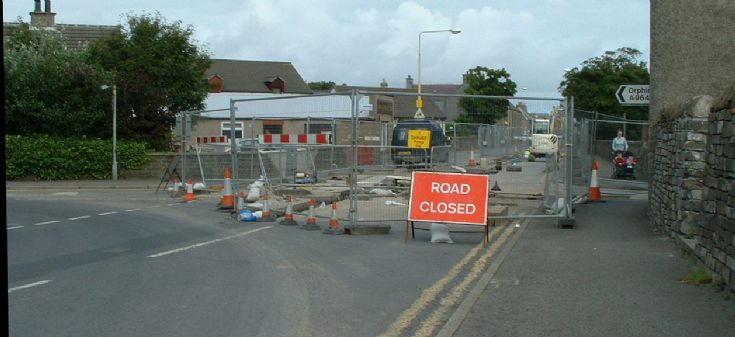 roadworks in Junction Road progress