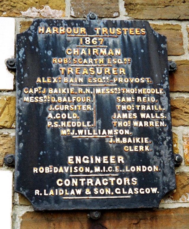 Kirkwall Harbour Trustees, 1867