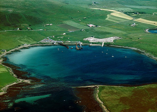 Houton from the air