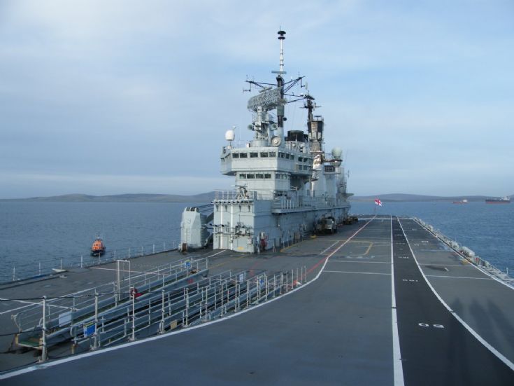 Flight deck of HMS Ark Royal