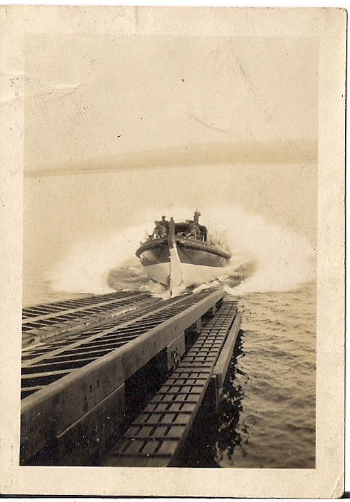 Longhope lifeboat launch