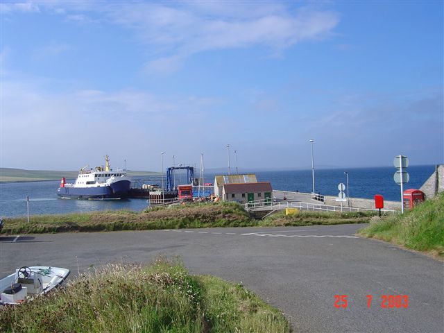 Backaland Pier, Eday