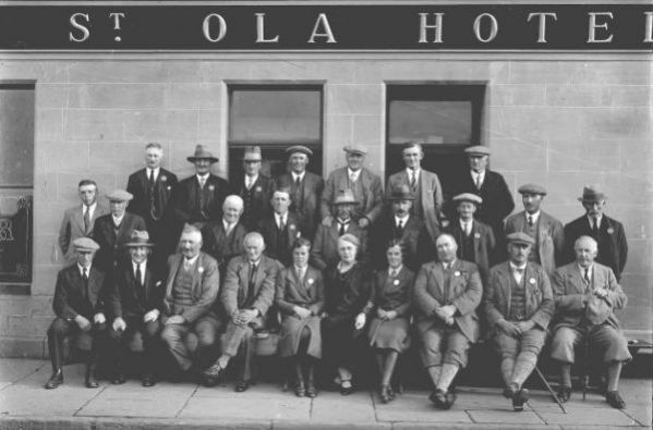 Orkney Agricultural Society Outside St Ola Hotel