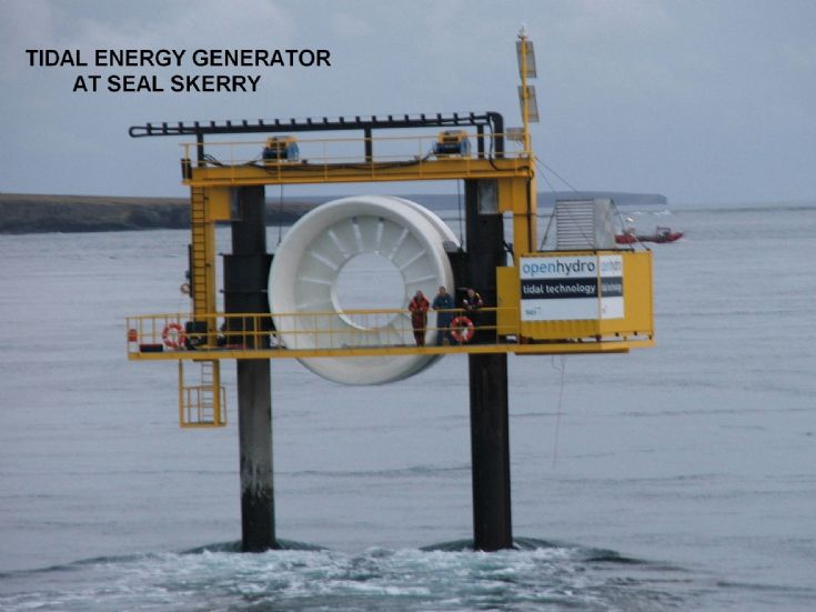 Warness Tidal Turbine - It's big!!!