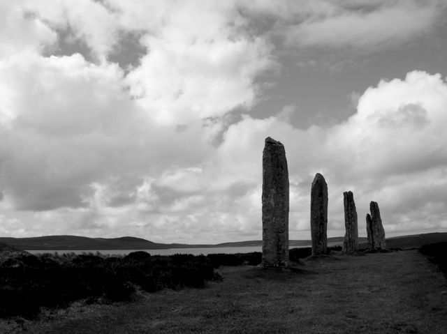 Brodgar in Black and White