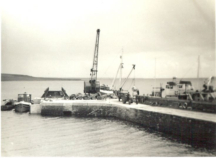 Shapinsay Pier  May 1968
