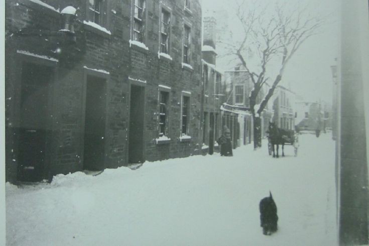 Albert Street in the snow