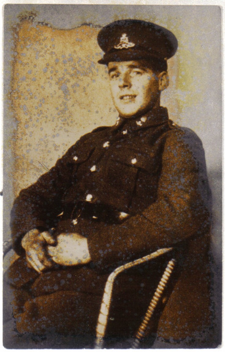 David Bews, who enlisted in the Territorial Army