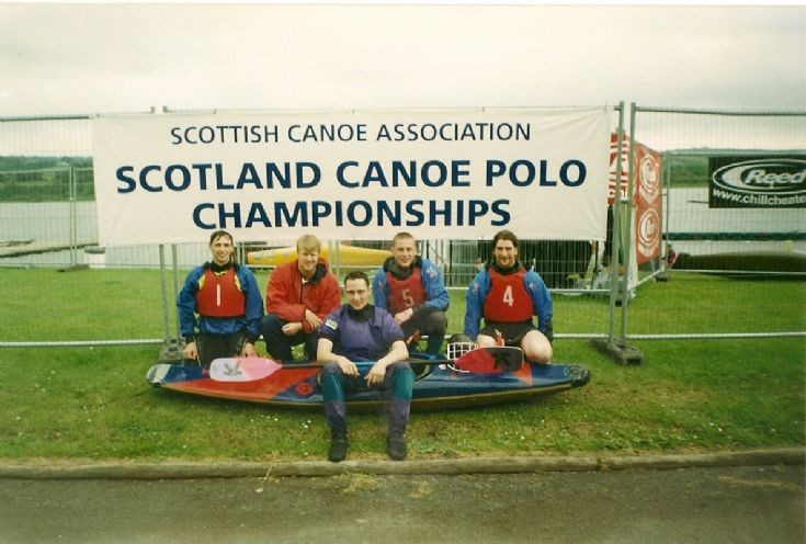 Orkney's first canoe polo team
