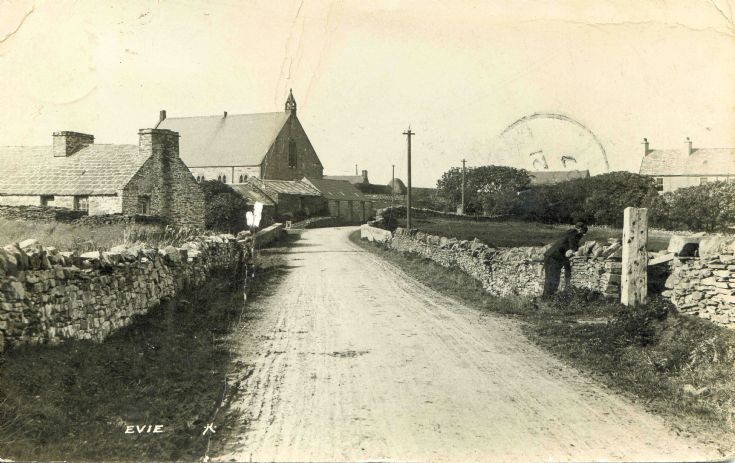 The village in Evie long ago