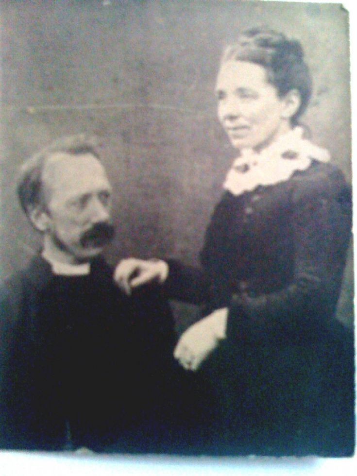 Margaret Spark and her husband the Rev.John Bicket