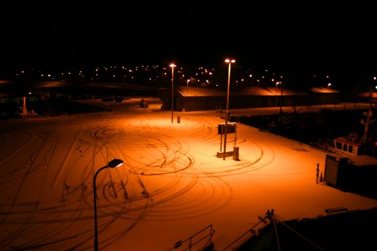 Circles in the snow