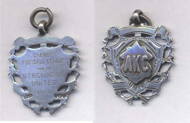 League winners medal 1920