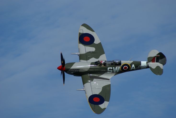 Spitfire over Kirkwall