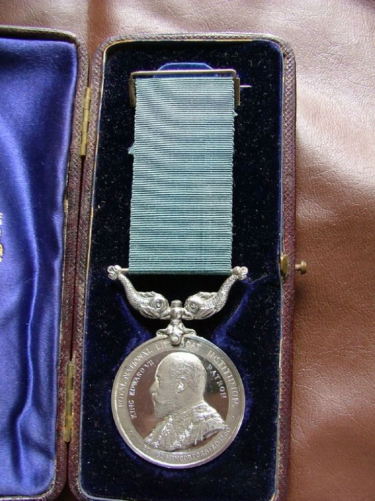 RNLI medal awarded to Edward Jamieson