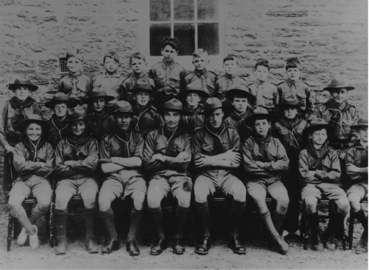 Stronsay Scouts, late 1930s