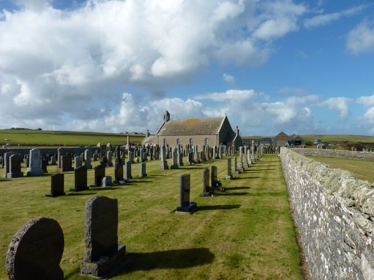 Another photo of St Ninian's Deerness
