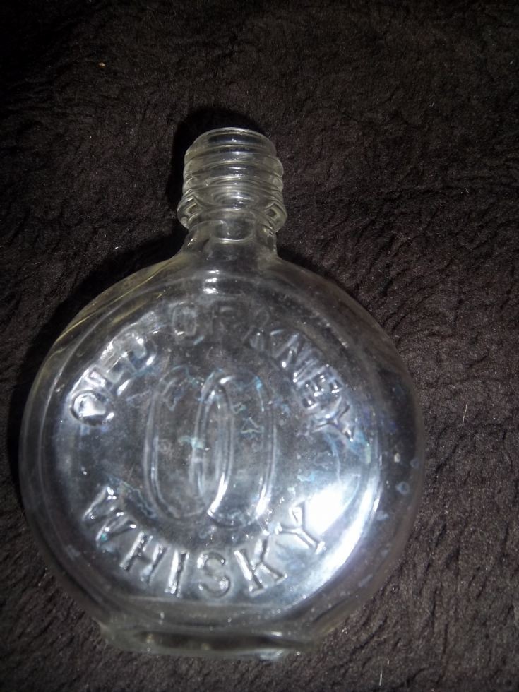Old Orkney whisky bottle