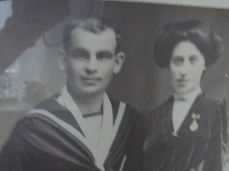 Jack and Davina Crisp, Kirkwall c 1911