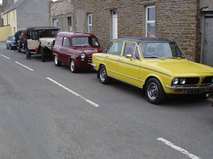 Vintage Cars on Stronsay 2/4