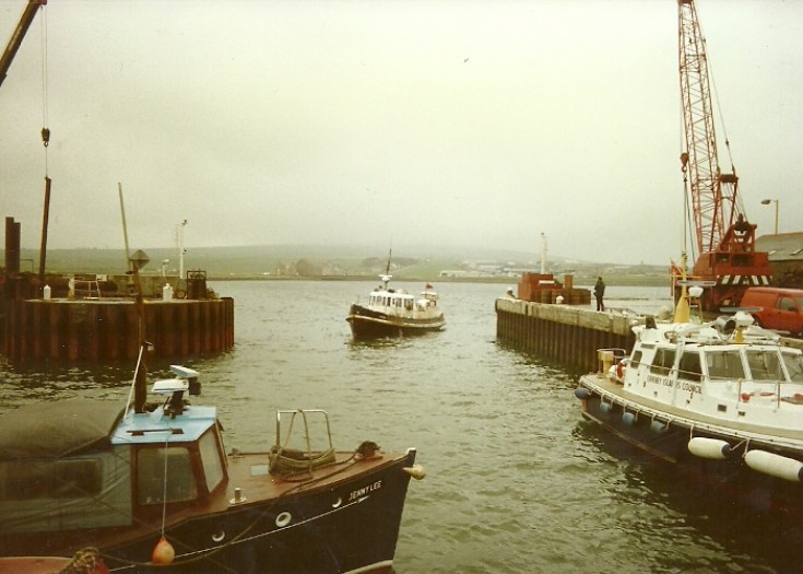 Kirkwall Harbour 1989