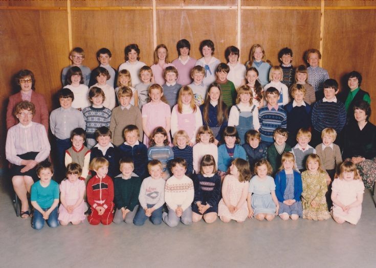 Orphir Primary School in the mid 80s