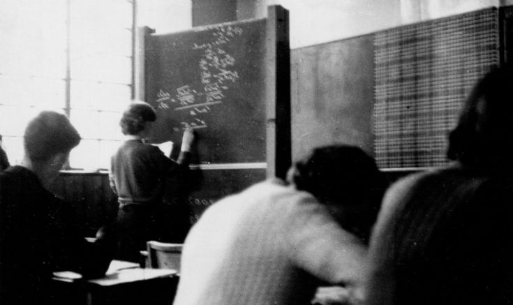 KGS Fifth year Maths class 1963