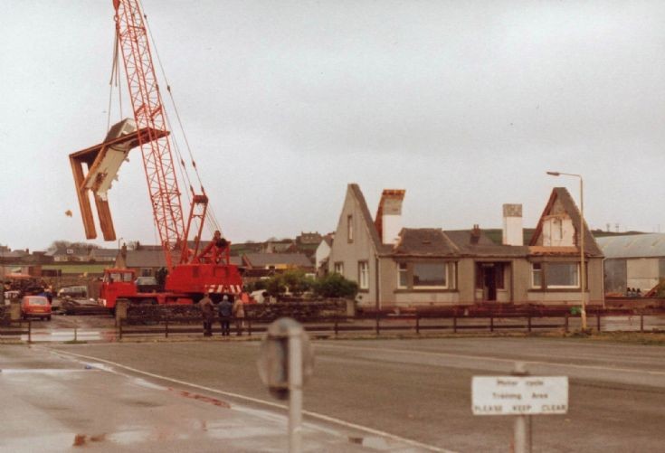The demolition of St Clair