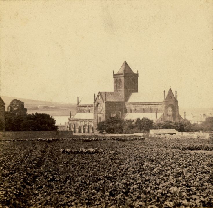 St. Magnus Cathedral from a stereo photo card