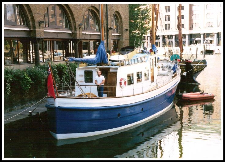 Kytra in St Katherines Dock London