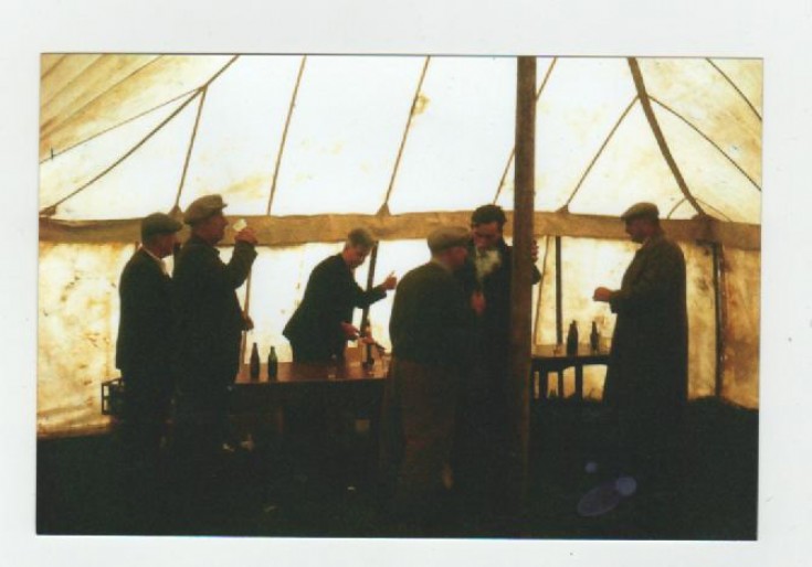 The beer tent at the Hoy and Walls Show