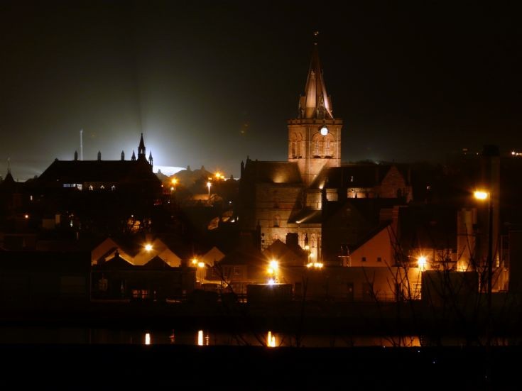 Kirkwall at night