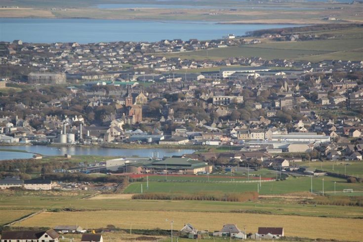 Kirkwall from Wideford Hill