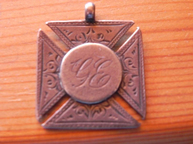 St Ninian's SS medallion