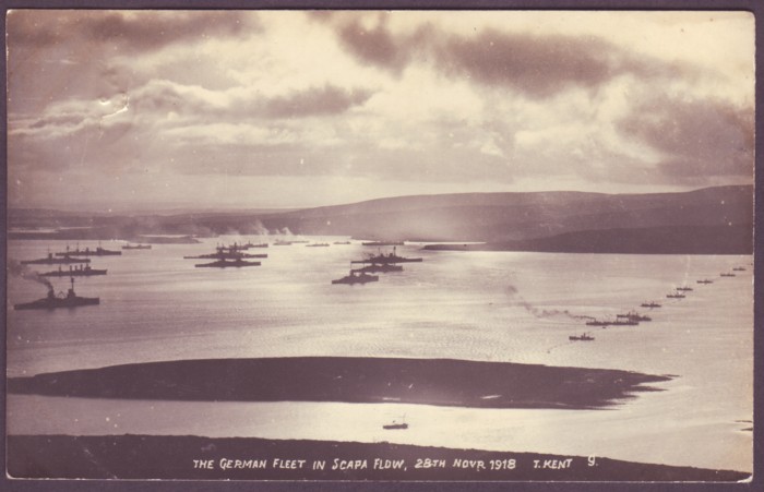 German Fleet in Scapa Flow