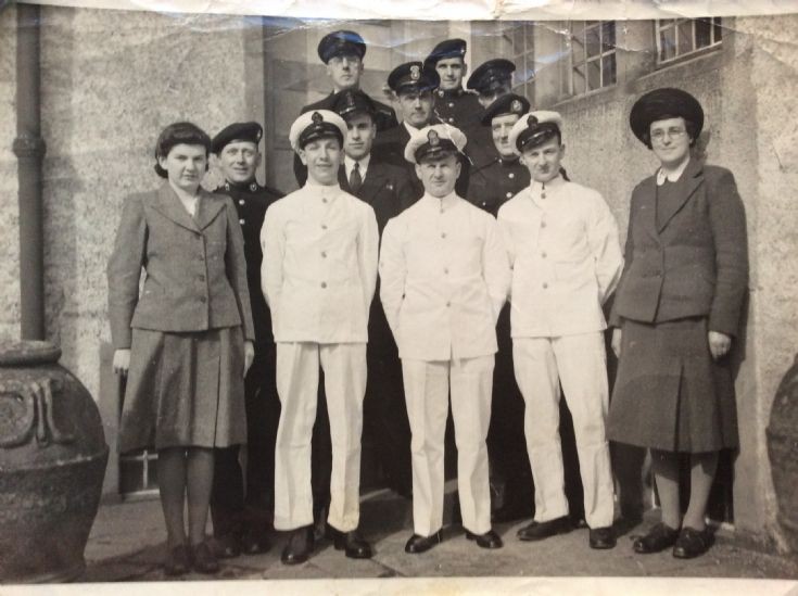 Staff of Melsetter House c. 1946