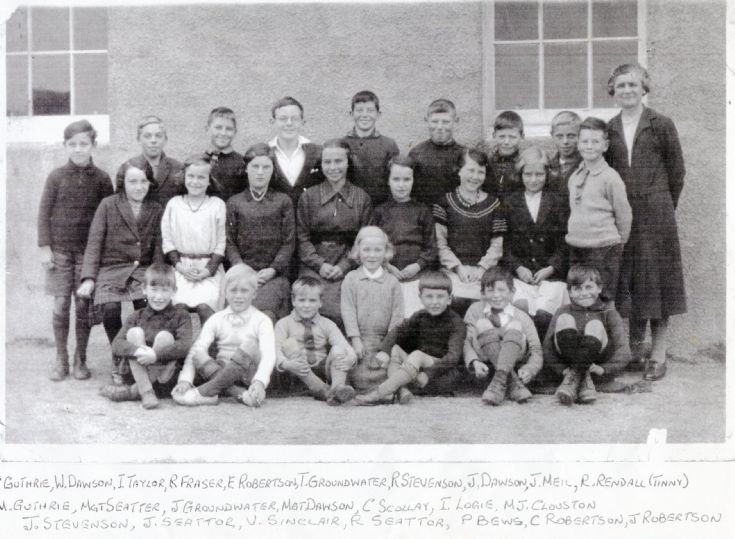 Scapa School around 1933