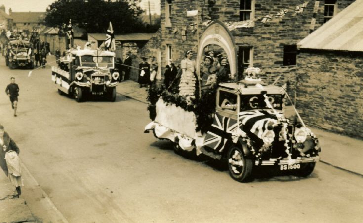 1937 Coronation Parade in Kirkwall