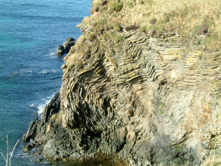 Unusual rock formation on Westray