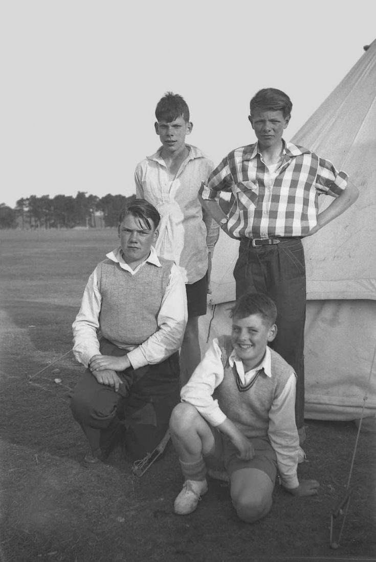 Carrbridge 5  Kirkwall B.B. Camp 1955