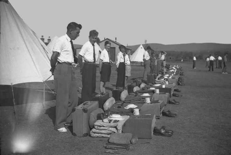 Carrbridge 7 Kirkwall B.B. camp 1955