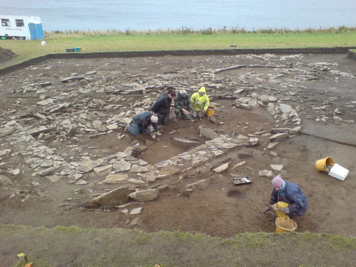 Dig at the Ness of Brodgar.
