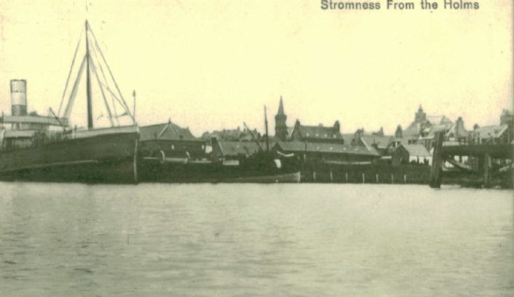 Stromness from the Holms