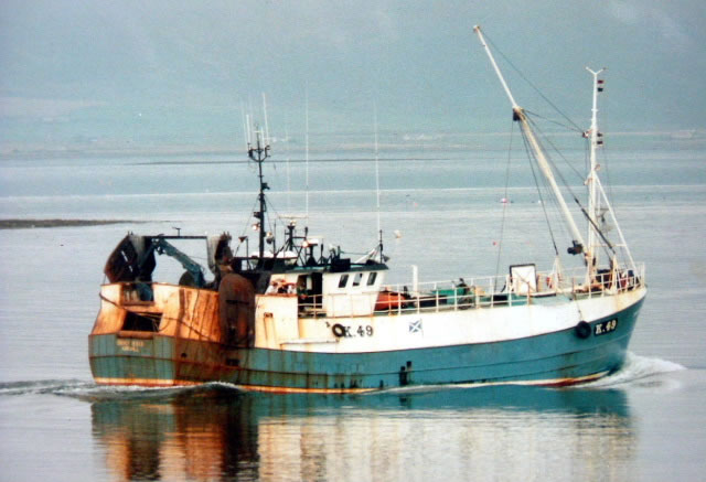 Westray trawler Orkney Reiver